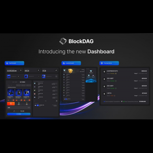 BlockDAG Presale Surges to $26.9 Million as Enhanced Dashboard Drives User Engagement