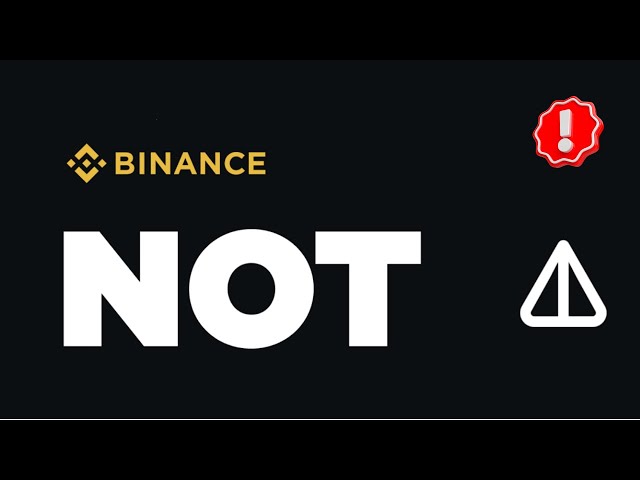 NOT COIN IS LISTED ON BINANCE! WHAT SHOULD BUYERS DO? WHERE WILL HE GO TO?