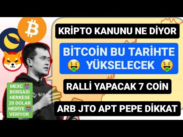 WHAT DOES THE CRYPTO LAW SAY🚨BITCOIN WILL RISE ON THIS DATE🚨7 COINS THAT WILL RALLY🚨ARB JTO APT PEPE ATTENTION