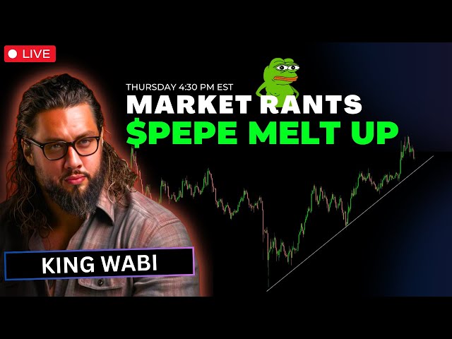$PEPE melt up and Memecoin summer incoming? | MARKET RANTS WITH WABI