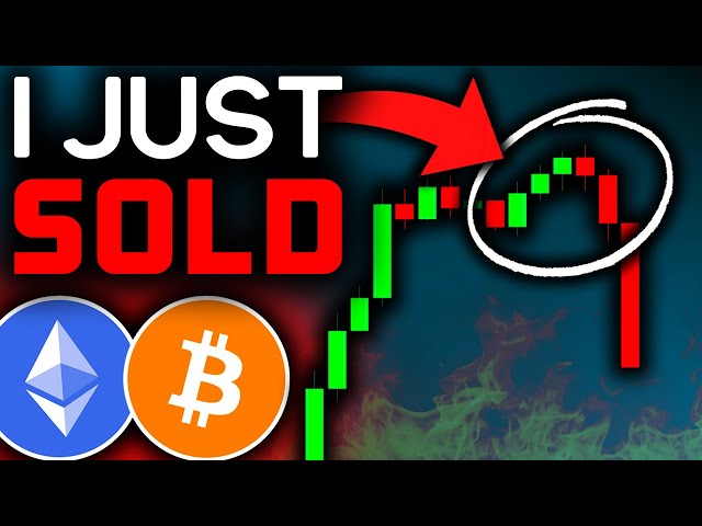 BITCOIN: I AM SELLING (Here's Why)!!! Bitcoin News Today & Ethereum Price Prediction!