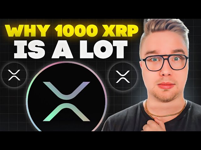 BREAKING: XRP Is So Scarce That 1000 XRP Is A LOT!
