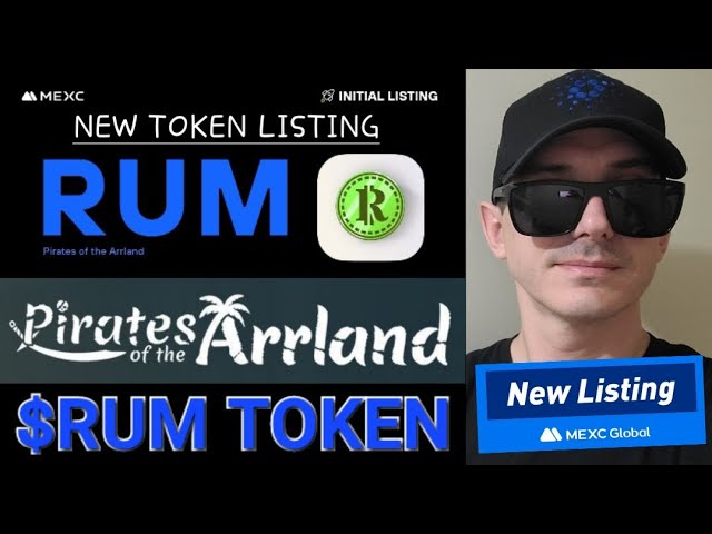 $RUM - PIRATES OF THE ARRLAND TOKEN CRYPTO COIN RUM MEXC GLOBAL GAME NFTS MATIC POLYGON QUICKSWAP