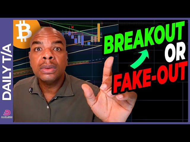 BITCOIN & ETHEREUM BREAKOUT OR FAKE-OUT!?