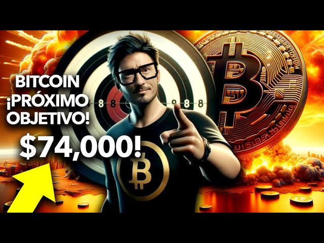 ¡BITCOIN next GOAL $74,000! 🎯¡9% increase!
