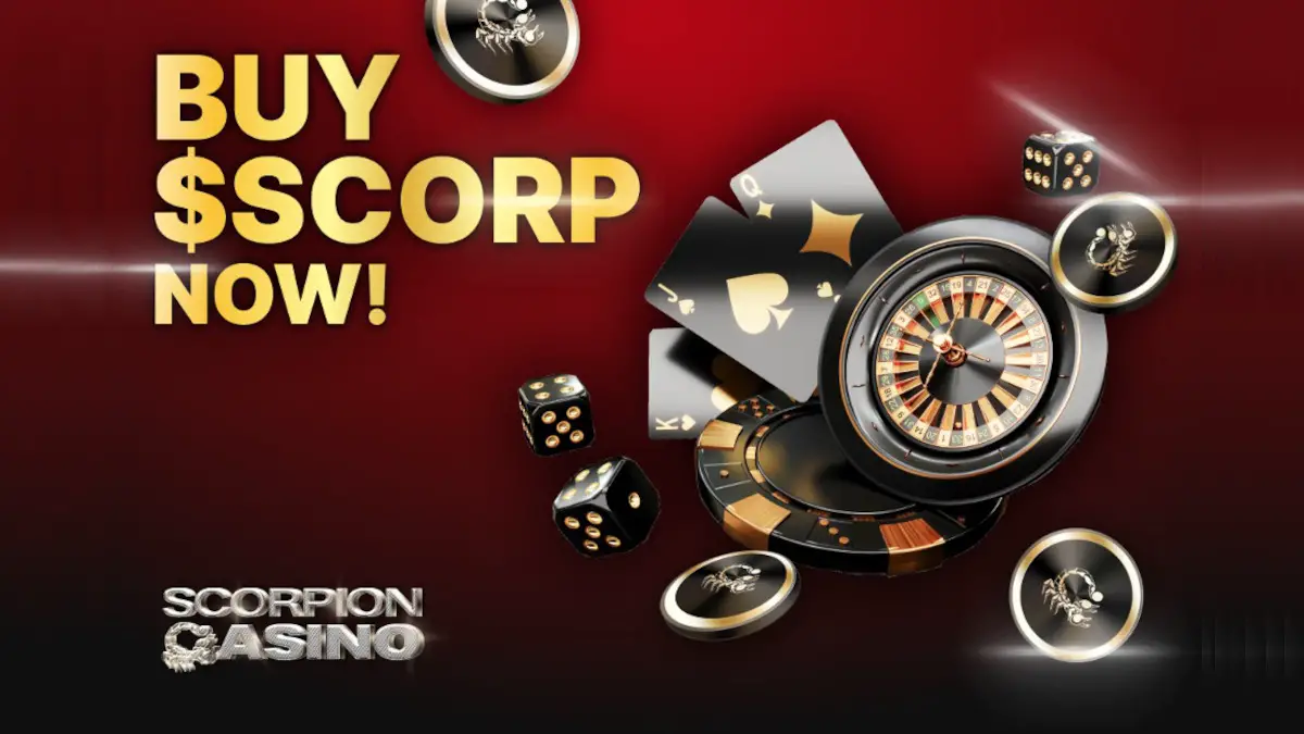 Scorpion Casino, 암호화폐 스테이킹 거물이 되어 Ethereum 및 Cardano에 도전