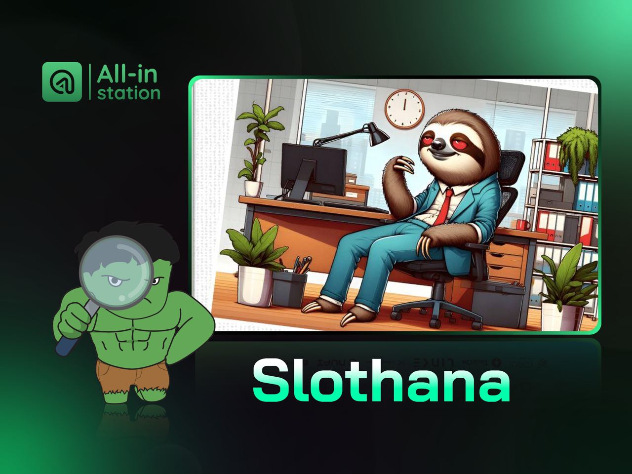 Slothana: Neuer Solana-Meme-Token bringt 2 Millionen US-Dollar im ICO ein