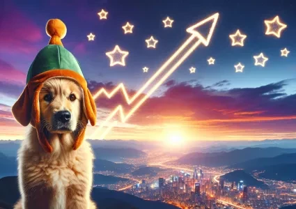 Dogwifhat : la crypto-monnaie canine augmente et trébuche sur le marché des mèmes