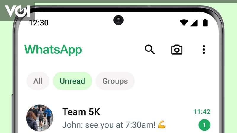 Meta Introduces WhatsApp Filters for Easier Message Organization