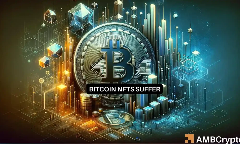 Die Bitcoin-Netzwerkaktivität bricht ein, da die NFT-Begeisterung abkühlt
