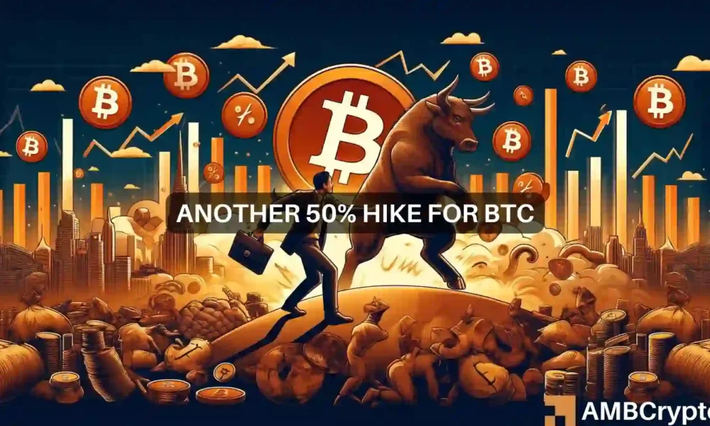 Bitcoin (BTC) Price Prediction: Will It Double and Hit $100K This Year?