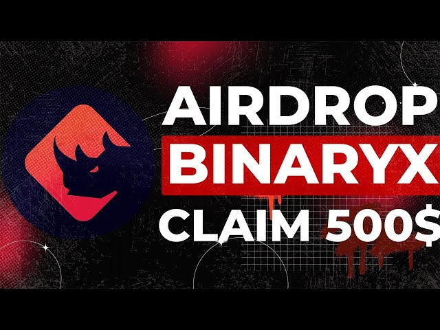 BinaryX BEST CRYPTO AIRDROP 2024 | TOKEN FREE CLAIM 500$