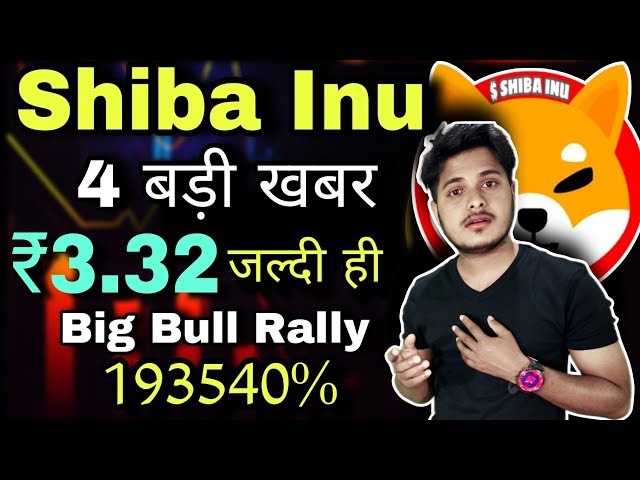Shiba Inu ₹3.32 4 big news soon. Shiba lnu Coin News Today | Crypto News Today | Cryptocurrency