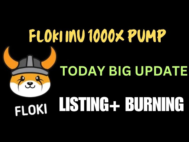 Floki Inu 今日新聞 |弗洛基犬 1000x |重大公告即將發布 |燃燒