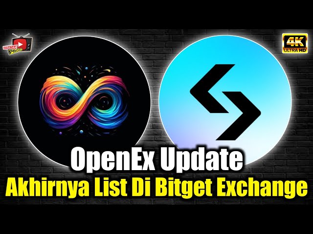 OpenEx Update ✅ Finally listed on Bitget Exchange