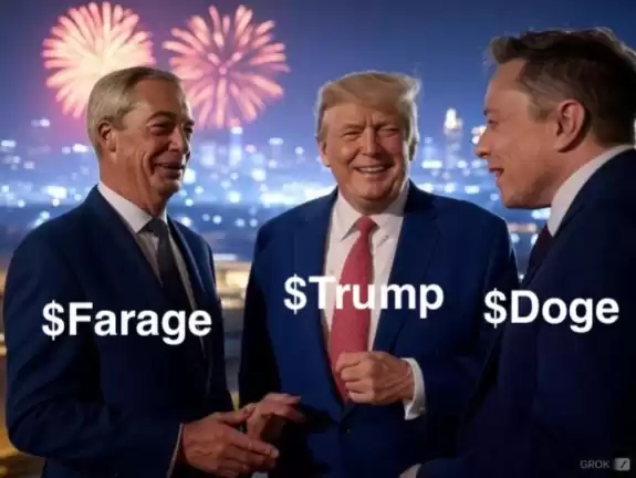 $FARAGE - Meme supporting #ReformUK on Solana