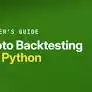 파이썬으로 암호화 백 테스트 : 단계별 가이드