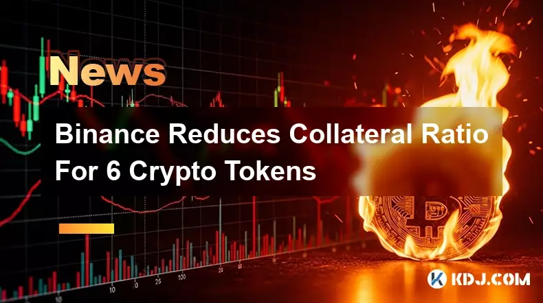 Binance Reduces Collateral Ratio For 6 Crypto Tokens