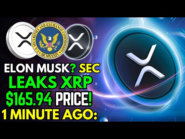 XRP Ripple Elon Musk leckt versehentlich den XRP -Preis! ($ 165.94 Fair Value) - Ripple XRP News heute