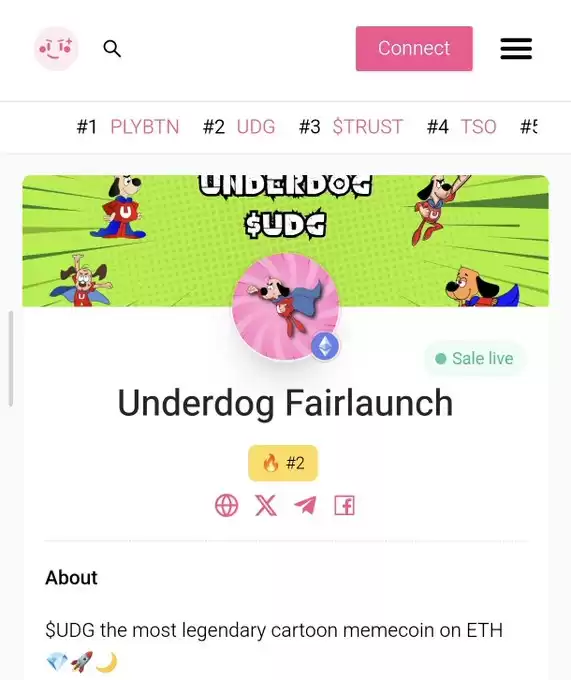UNDERDOG $UDG