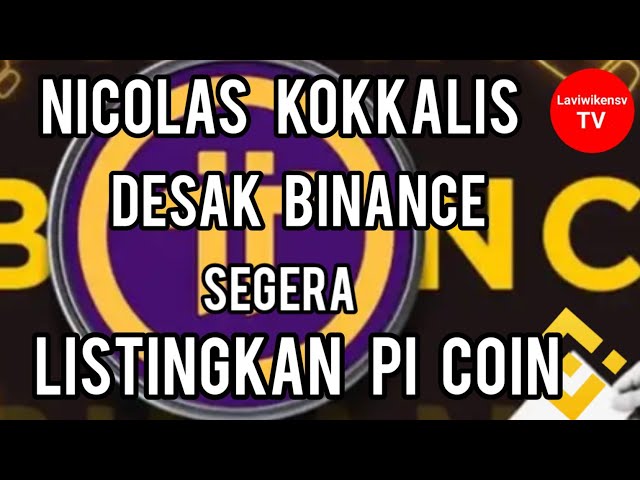 Nicolas Kokkalis a exhorté Binance à reposer immédiatement Pi Coin ... !!!