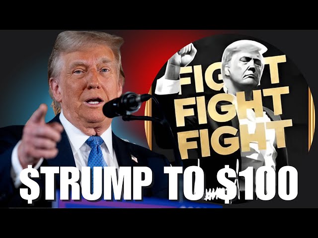 $トランプコイン$ 100 !! $トランプニュース!!強気な暗号市場の更新！