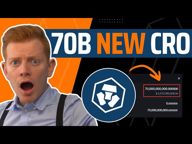 70B Cronos (CRO) Mint fertig