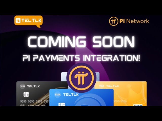 Pi Coin 및 USDT 지불 용 비자 카드를 출시하는 Teltlk