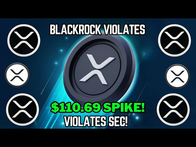 XRP Ripple Blackrock은 SEC를 위반합니다! $ 110.69 스파이크까지 몇 시간이 남았습니다! - XRP 뉴스