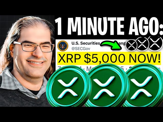 XRP Ripple: Sec Leaks Siedlung mit Ripple! $ 5.000 XRP -Pumpe bestätigt! - Ripple XRP News heute