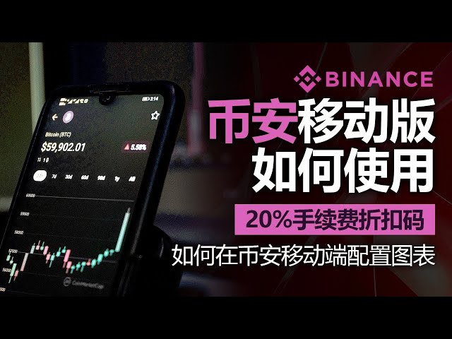 幣安2025最新版移動端教程：如何配置圖表並獲得20%手續費折扣碼