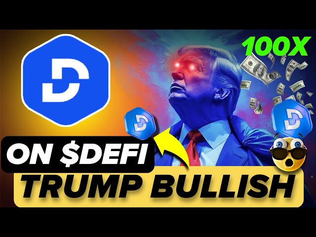 Donald Trump Jr Super haussier sur Defi Coin 🚀 | 100x Crypto Defi Détails complets | Defi Coin News aujourd'hui