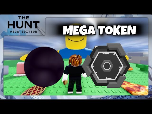 HOW TO GET 15TH MEGA TOKEN IN EAT THE WORLD! THE HUNT: MEGA EDITION BADGE! (ROBLOX)