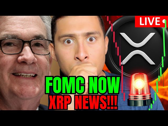 XRP FOMC LIVE NOW NEWS!!🔴ALL Eyes on CRYPTO TODAY