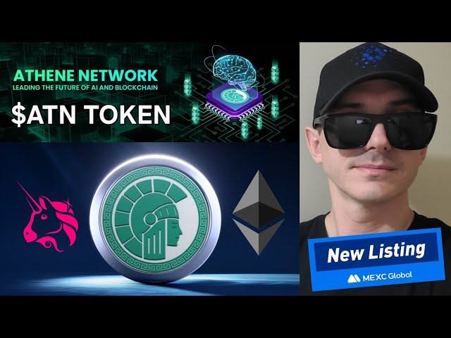 $ ATN - ATHENE Network Token Crypto Coin Blockchain Eth Ethereum Blockchain uniswap atn Comment acheter