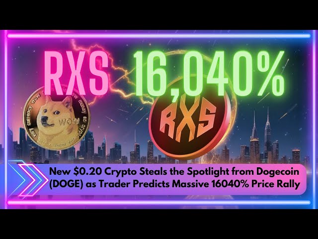 新的$ 0.20加密貨幣從Dogecoin（Doge）搶下了焦點，因為Trader預測價格為16040％