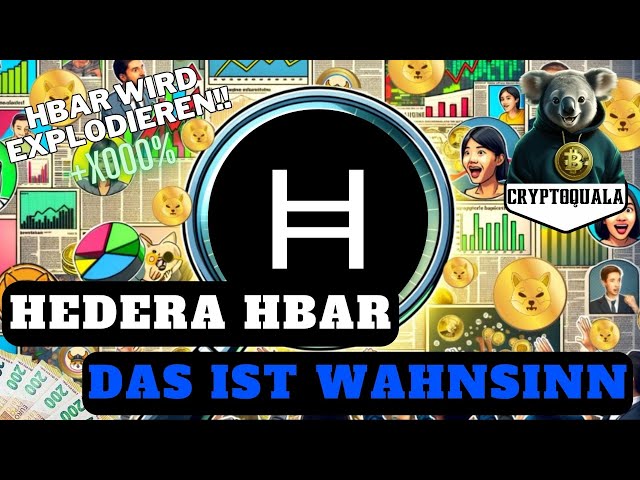 ⚡️HEDERA HBAR 2025 - DAS IST DER WAHNSINN...!!! 🚀🤯 (XRP, ALGO, HEDERA HASHGRAPH)