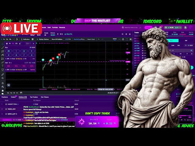 1 SOL to 100 SOL CHALLENGE 🤑 Live Memecoin Trading 🤑 !AXIOM !NOVA !WALLET !DISCORD !TTS !COMMANDS