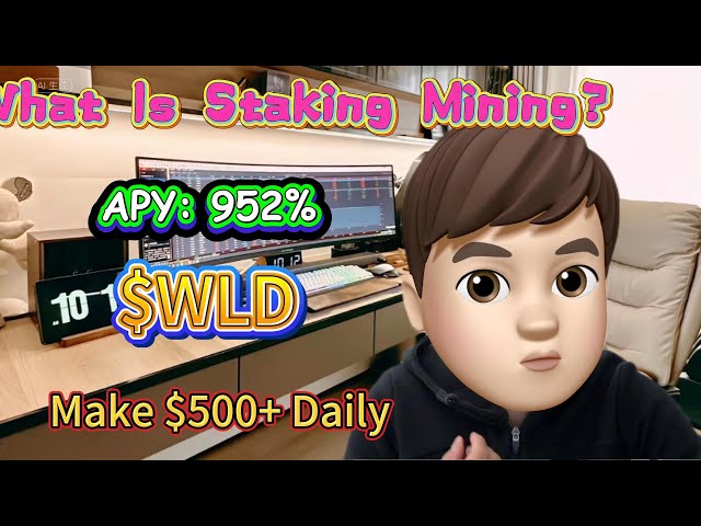 PAET WorldCoin Crypto Coin 🚀 Gagnez un énorme 952% APR en jalonnant WLD Crypto Coin