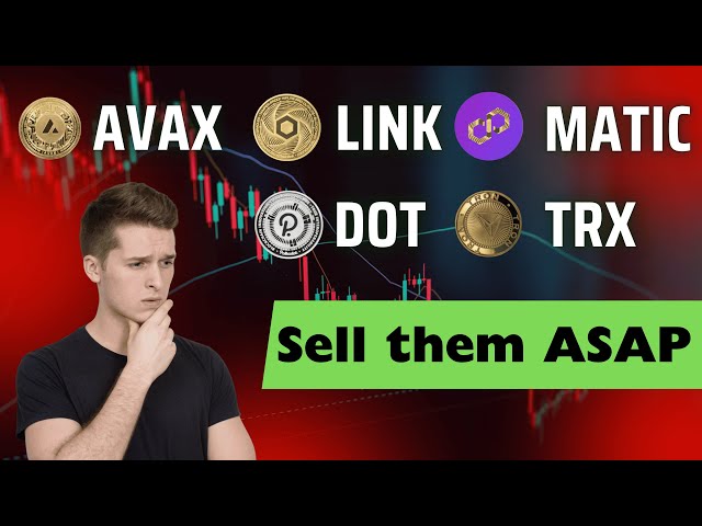 Analyse technique des crypto-monnaies | Trading crypto | Point | Avax | Lien | MATIC | Trx | altcoins |