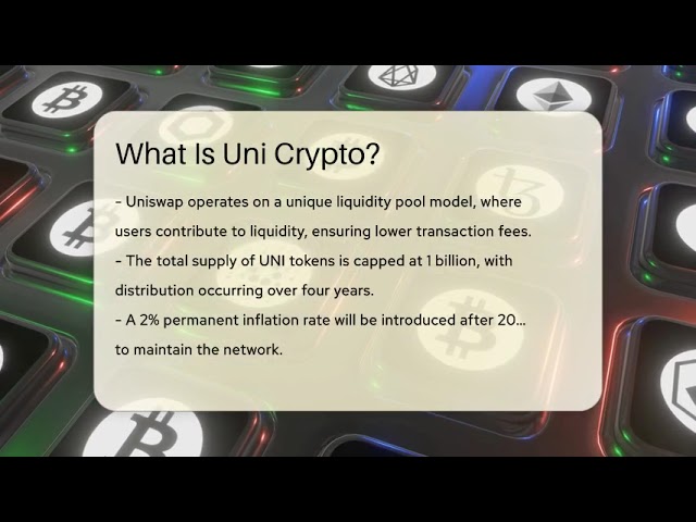 Qu'est-ce que Uni Crypto? - cryptobasics360.com