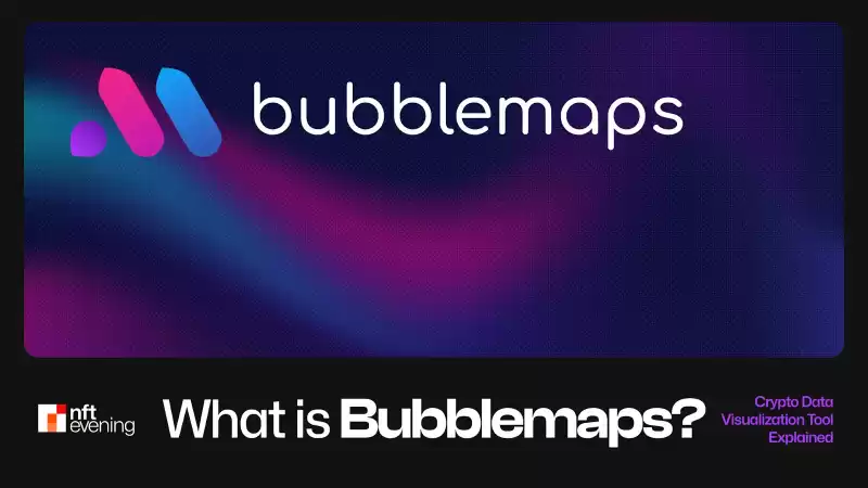 버블 맵 : 복잡한 암호화 토큰 분포를 간단한 시각적지도로 돌립니다.