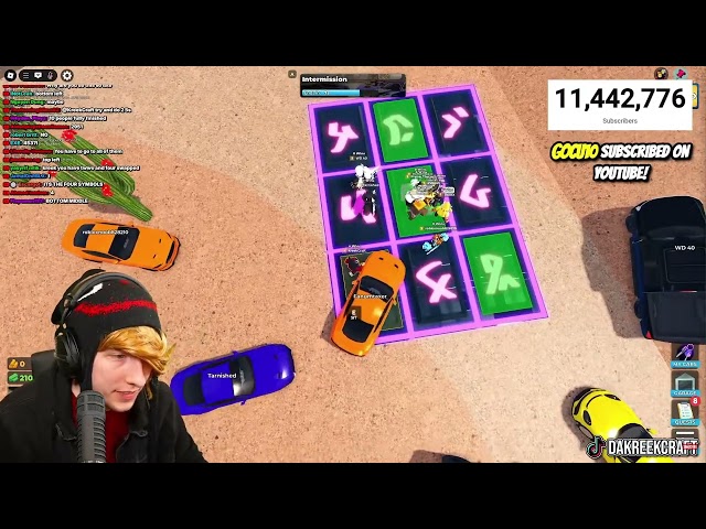 Kreekcraft在Roblox Drive World获得Mega Token