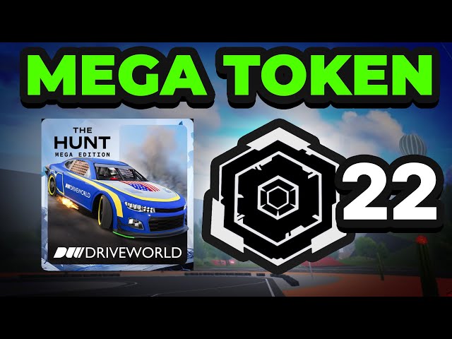 Drive World에서 22 번째 메가 토큰을 얻는 방법 (Roblox the Hunt : Mega Edition)