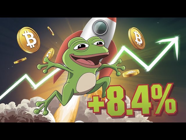 佩佩硬幣搖擺了！ +8.4％| PEPE硬幣新聞今天| Pepe硬幣預測2025