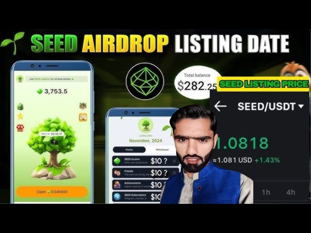 Date de liste des semences | Seed Sui Wallet Connect | Prix ​​de jeton de graines | Mise à jour des paramètres de semences