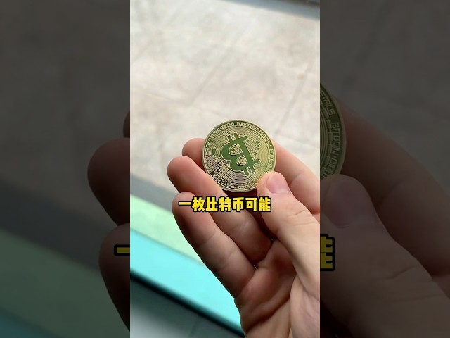 一枚比特币没办法实现财富自由，但如果是一万枚呢？#比特币 #万万没想到 #btc #eth #shorts