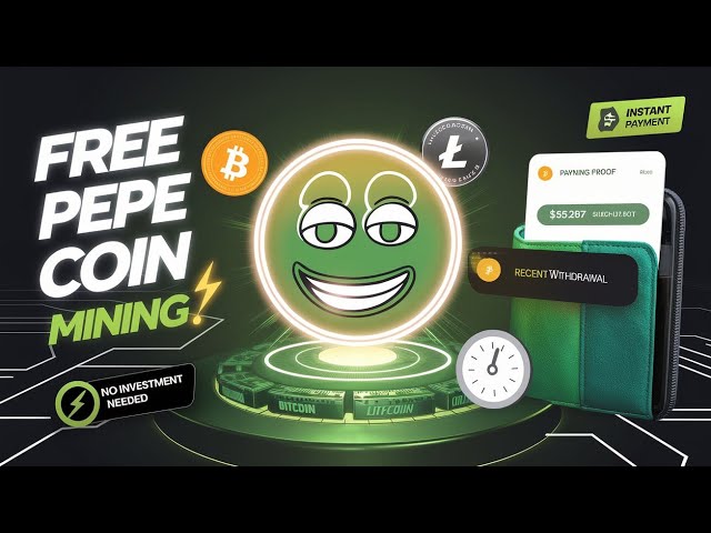 Coin Pepe gratuit | Meilleur site Web d'extraction de crypto 2025 | Paiements instantanés