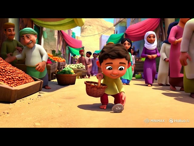 🌟 The Honest Boy and the Lost Coin | Histoire morale islamique pour les enfants 🌟