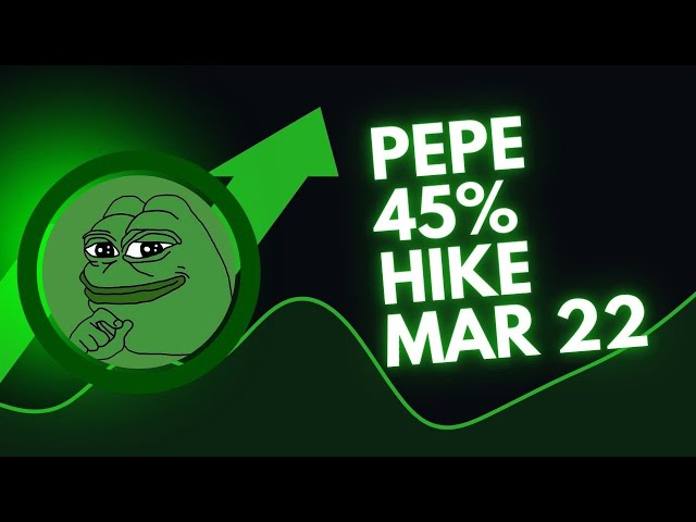 🚀PEPE COIN 45% Randonnée! Next cible 22 mars 2025